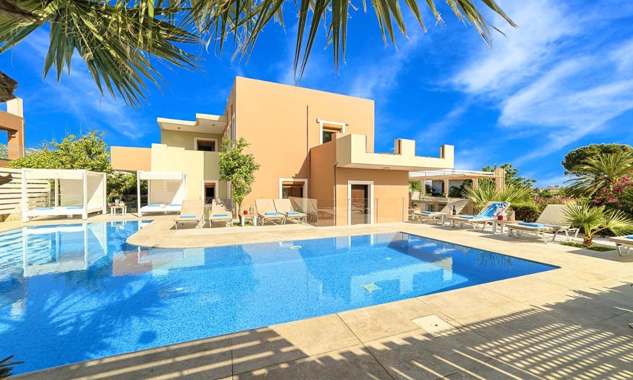 Island Villa Heated Pool Georgioupoli Exterior foto