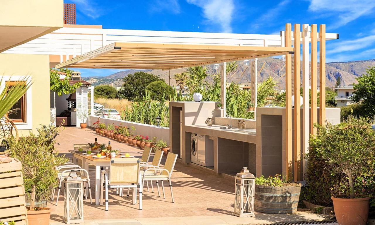 Island Villa Heated Pool Georgioupoli Exterior foto